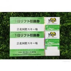 芸北国際スキー場1日リフト券＆各種割引券のサムネイル