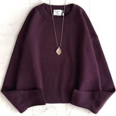 未使用タグ付き✨プルミエアロンディスモン　ボックスショートニットプルオーバー 未使用タグ付き✨プルミエアロンディスモン ボックスショートニット