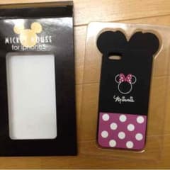iPhone5.5s対応 ソフトケース 新品未使用♡ミニーちゃんのサムネイル