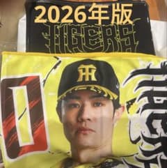 【阪神タイガース】【公式グッズ7点セット!!】【超メルカリ市値下げ‼︎実施中‼︎】 7 中野拓夢 ウル虎の夏 シークレットポーチ付き冷感タオル 阪神