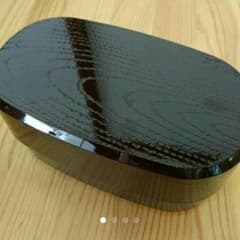 木目調 お弁当箱のサムネイル