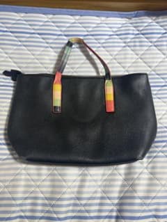 Paul Smith トートバッグ ブラック マルチストライプのサムネイル
