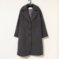 Spick and Span ブラウン ロングコート 36のサムネイル