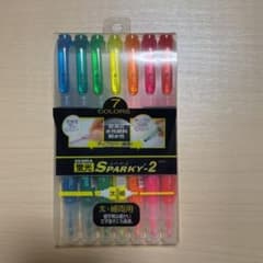 蛍光ペン7色のサムネイル