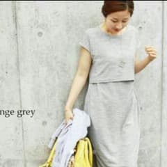【再出品】ミルクティー 授乳口付 ワンピースのサムネイル