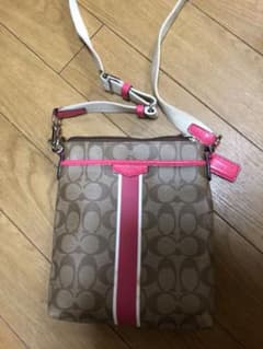 COACH コーチ ショルダーバッグピンクのサムネイル