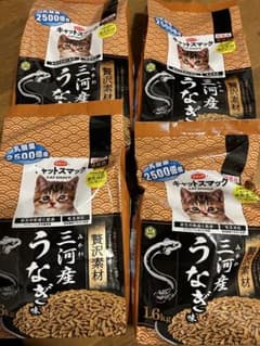 スマック キャットスマック贅沢素材三河産うなぎ味１．６ｋｇ✖️４のサムネイル