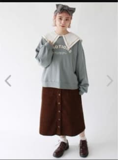 ⭐︎m＿ron．様専用⭐︎ehka sopo  サガラ刺繍裏毛トレーナーのサムネイル