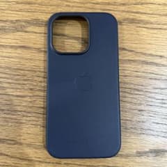 Apple iPhone14 Pro レザーケース 純正品 インクのサムネイル