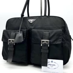 ✨極美品✨プラダ トートバッグ ミニボストン 三角ロゴ 大容量