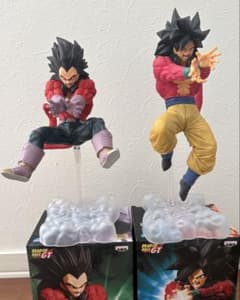 ドラゴンボールGT 超サイヤ人4 孫悟空＆ベジータ フィギュアのサムネイル