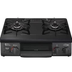 リンナイ ガステーブル プロパンガス　片面焼きグリル　KG35NBKL/LPのサムネイル