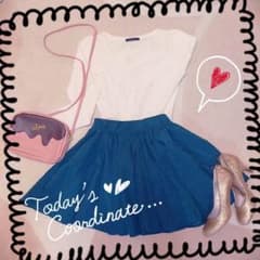 【520円】グリーン スカート クリスマスにも☆のサムネイル
