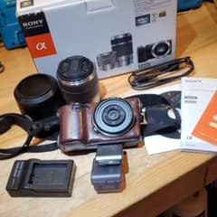 SONY NEX−5N Wtulens ウツレンズ Ulyssesボディケース付のサムネイル