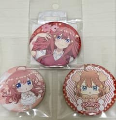 五等分の花嫁 中野五月 缶バッジ 3つセット - メルカリ