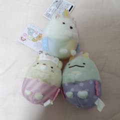 Sumikko Gurashi Tapioca Park Mascot Keychain: Lizard, Polar Bear, Cat
