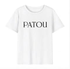 【新品未使用】PATOU ロゴプリント Tシャツ ホワイト Mサイズのサムネイル