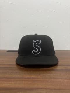 Supreme New Era キャップ ブラック 7 1/4のサムネイル