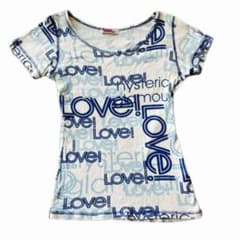 レア 初期タグ ヒステリックグラマー 00s 90s y2k 総柄 ロゴ チビT