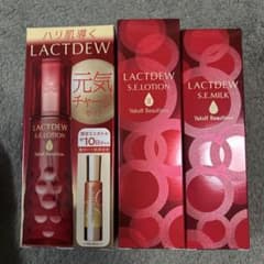 ヤクルト ラクトデュウ 元気チャージセット 化粧水 乳液　3本セットのサムネイル