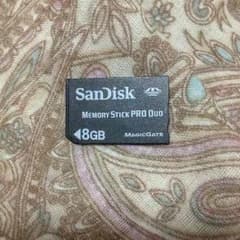 PSPメモリースティック8GBのサムネイル
