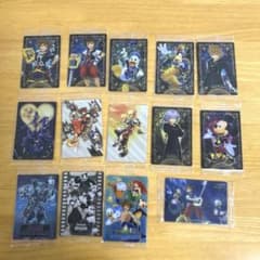 キングダムハーツ トレーディングカード ウエハース　14枚まとめ売りのサムネイル
