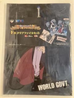 이치 반 쿠지 원피스 클리어 파일 세트