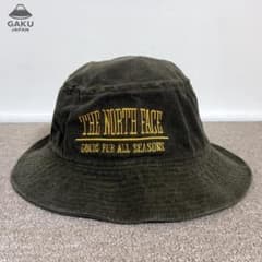 【中古】THE NORTH FACE コーデュロイ バケットハット カーキのサムネイル
