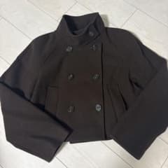 ZARA ザラ クロップド丈ハイネックジャケット Sのサムネイル
