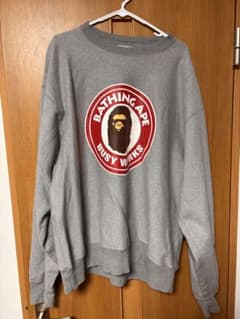 A BATHING APE グレー トレーナー 3XLのサムネイル