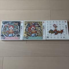 妖怪ウォッチ 3DSソフト 3本セットのサムネイル