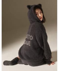 Gelato Pique 猫プリント ルームウェアセット GELATO PIQUE 猫耳フード付きルームウェア - メルカリ