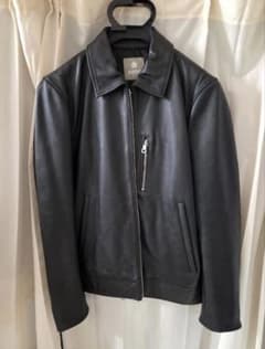 ナノユニバース　黒レザージャケットのサムネイル
