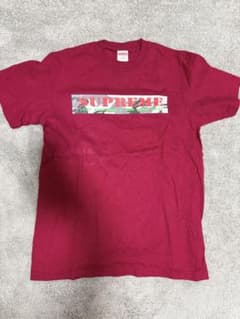 SUPREME カモフラージュロゴ Tシャツのサムネイル