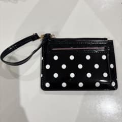 SHEIN ROMWE ドット柄 カードケース ブラック ミニ財布 黒