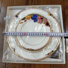 ザ・ギンザ　ノリタケ花柄陶磁器大皿１枚皿中皿2枚セット ザ・ギンザ ノリタケ花柄陶磁器大皿1枚皿中皿2枚セット - メルカリ