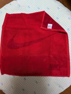 Nike スウッシュジャカート35cm x 35cm レッド バンドタオルのサムネイル