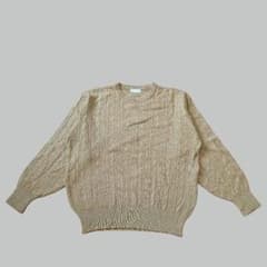 OORROSE 長袖ニット セーター ベージュ系 レディース