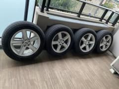 フォード エクスプローラー 純正 ホイール スタッドレスタイヤセット 