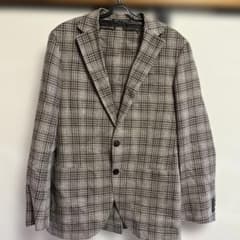 GREEN LABEL RELAXING チェック柄 テーラードジャケット 美品のサムネイル