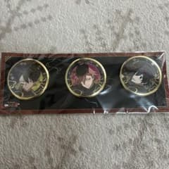 桃源暗鬼 アニメイトカフェ 百鬼夜行 箔押し缶バッジセット 無陀野