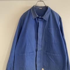 フレンチワーク】ジャケット 52 ボロ フェード コットンツイル ユーロ
