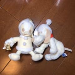 ディズニーランド　ぬいば　ホワイト　クリスマス　ドナルド　プルートのサムネイル