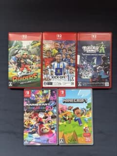Nintendo Switch ソフト5本セット まとめ売り 【※ばら売り不可】