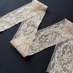 フランス】アンティークレース 85㎝ - メルカリ