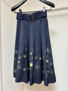 axes femme ハリーポッターコラボ　プリントスカート　レイブンクローのサムネイル