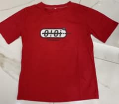 YOUNG&WILD プリントTシャツ レッドのサムネイル