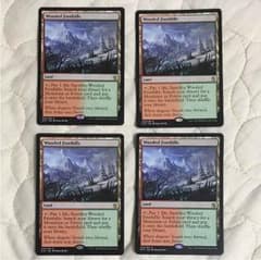 MTG 樹木茂る山麓 4枚のサムネイル