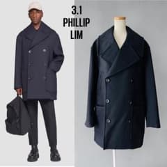 3.1 PHILLIP LIM メンズ フィリップリム オーバーサイズ Pコート