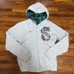 FIFTYFIVESDSL グレー パーカー Sサイズ　DIESELのサムネイル